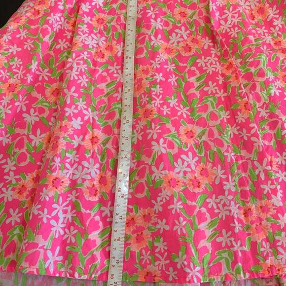 Lilly Pulitzer Fiesta Pink Meadow Skirt Women’s Size 0 NWOT - Picture 3 of 4
